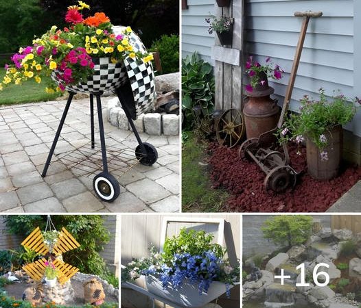16 Amazing DIY Garden Decoration Ideas to Add a Touch of Whimsy